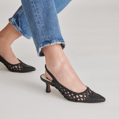 OLYMPA HEELS BLACK STELLA Dolce Vita