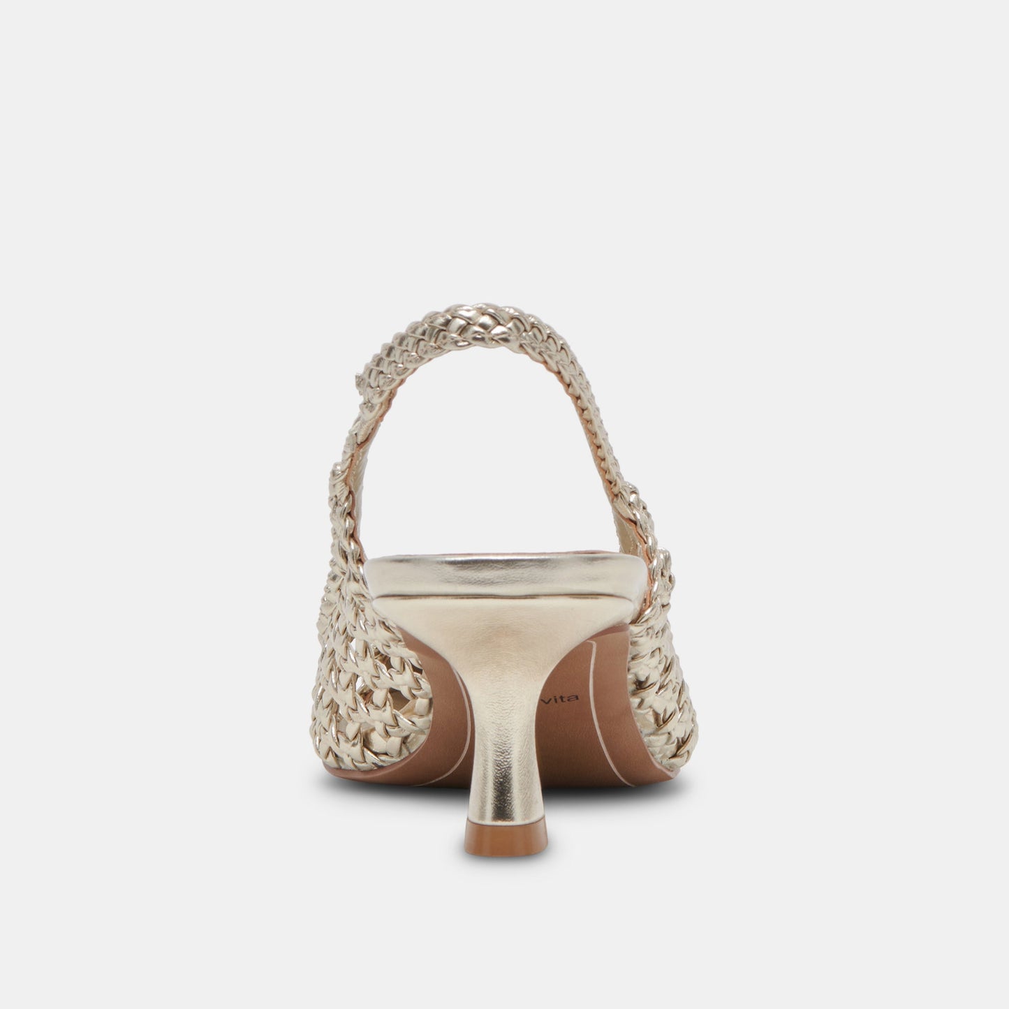 OLYMPA HEELS LIGHT GOLD METALLIC STELLA Dolce Vita