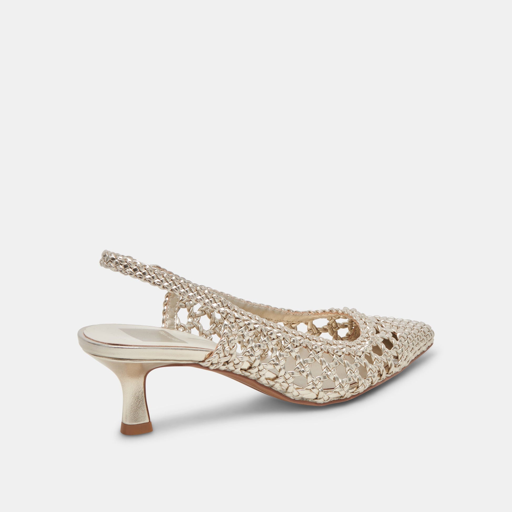 OLYMPA HEELS LIGHT GOLD METALLIC STELLA Dolce Vita