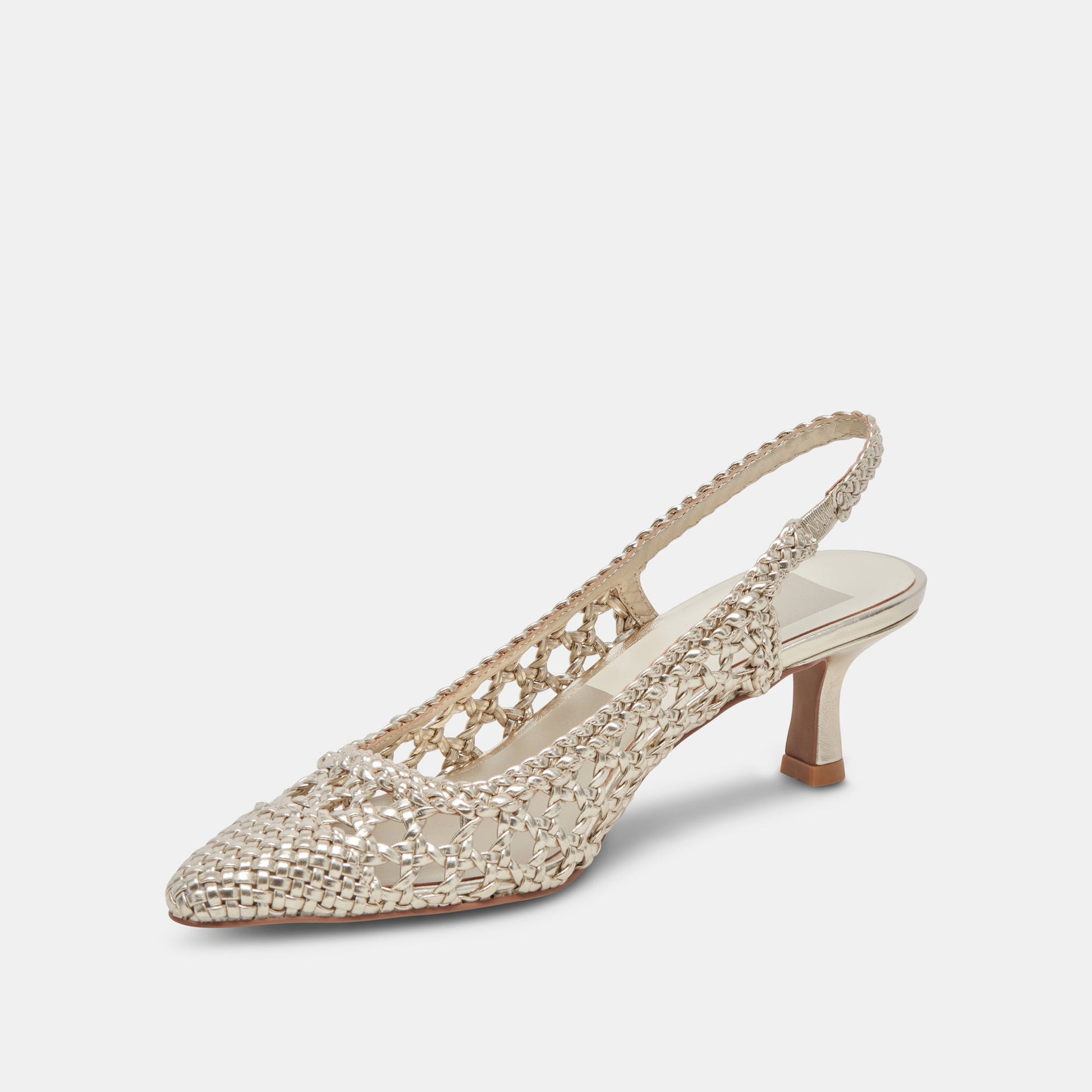 OLYMPA HEELS LIGHT GOLD METALLIC STELLA Dolce Vita