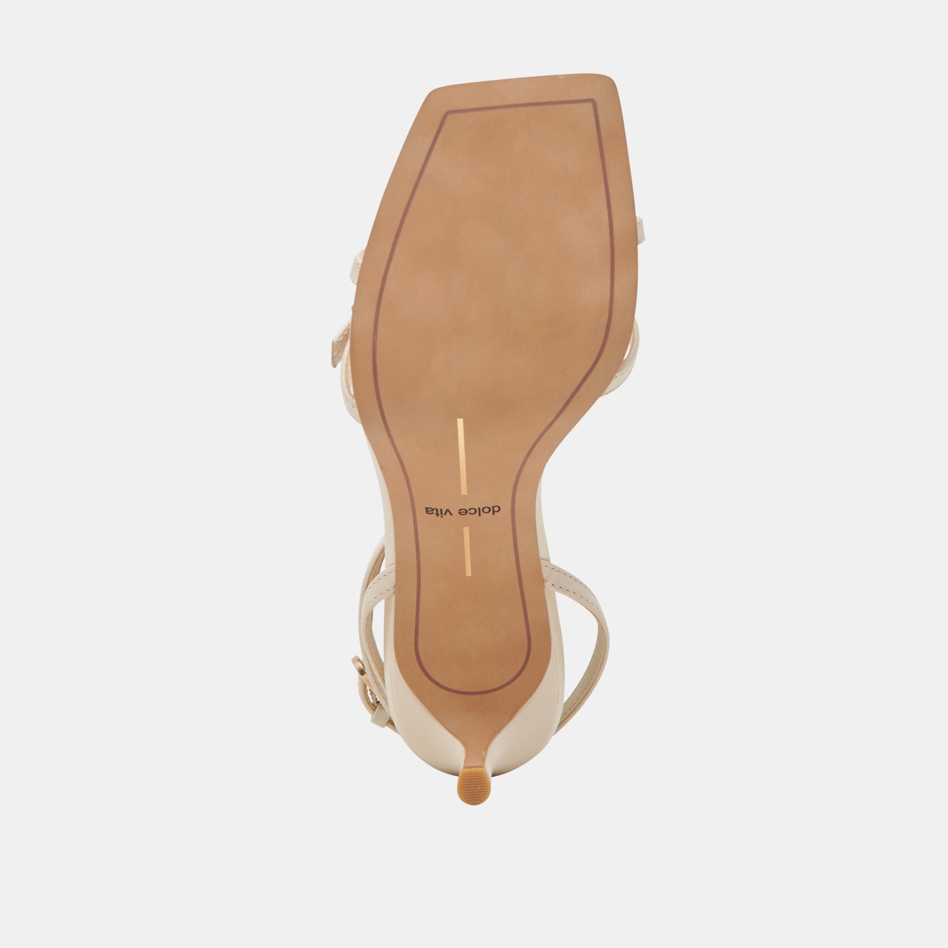 BAMBY HEELS BONE LEATHER Dolce Vita