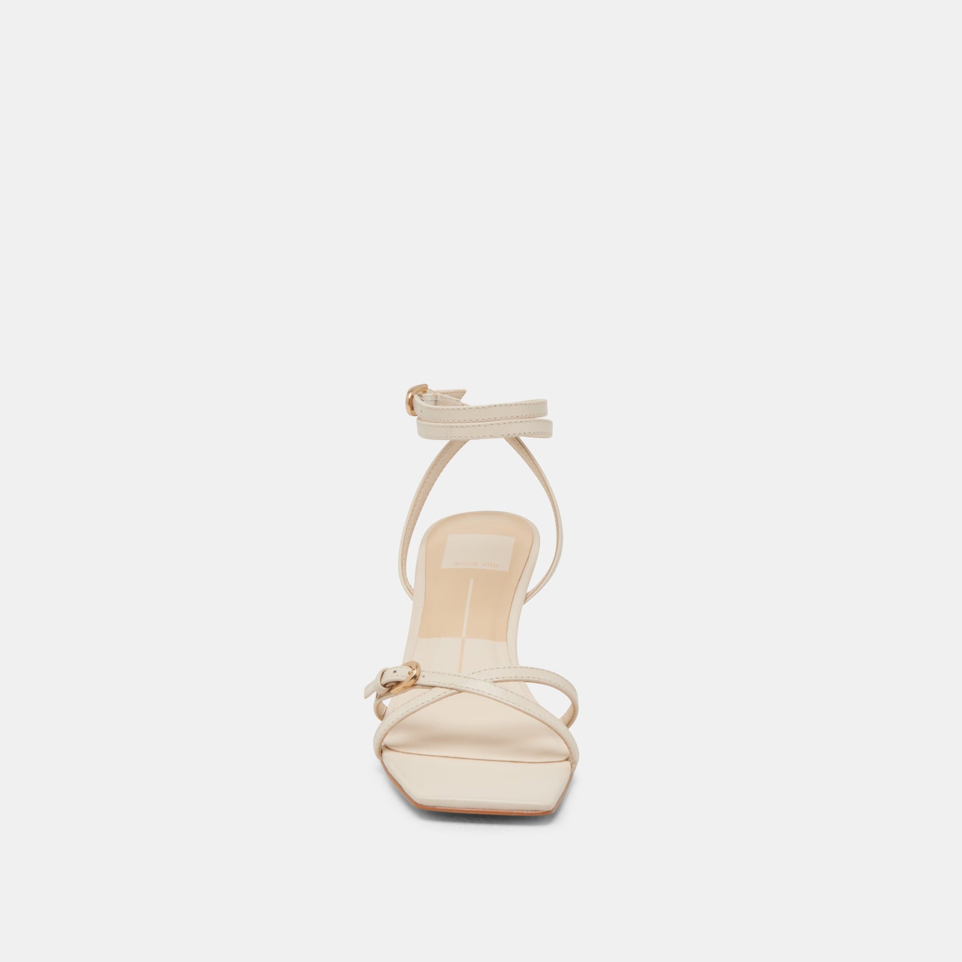 BAMBY HEELS BONE LEATHER Dolce Vita