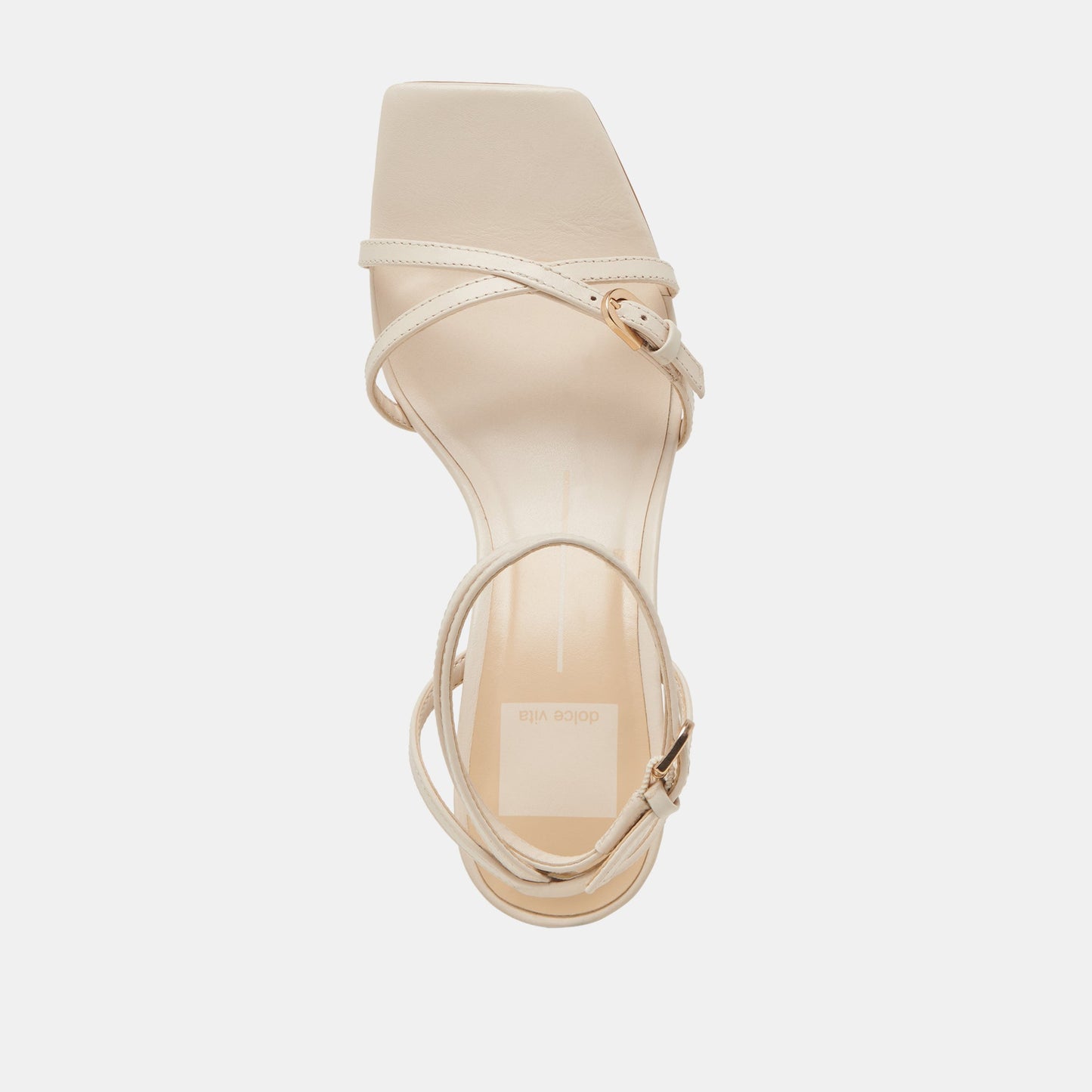 BAMBY HEELS BONE LEATHER Dolce Vita