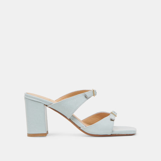SHANE HEELS ICE BLUE CRINKLE PATENT Dolce Vita