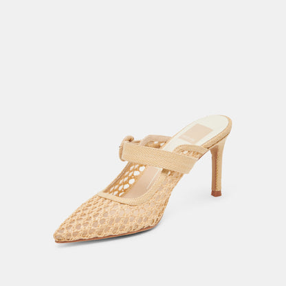 KEEKEE HEELS LT NATURAL WOVEN RAFFIA Dolce Vita