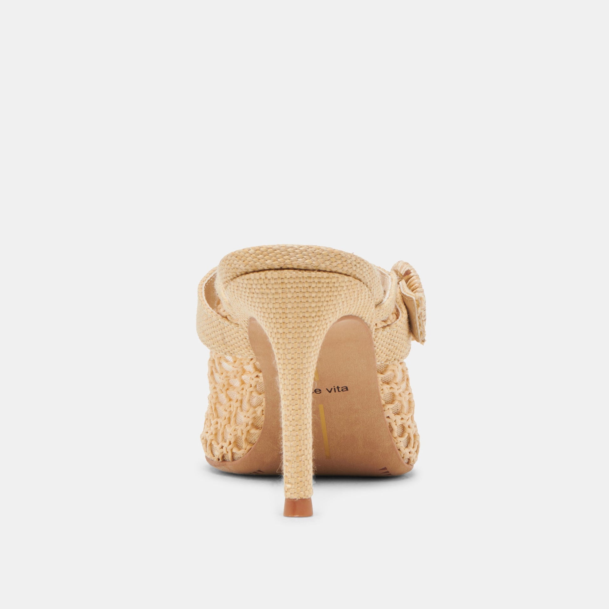 KEEKEE HEELS LT NATURAL WOVEN RAFFIA Dolce Vita