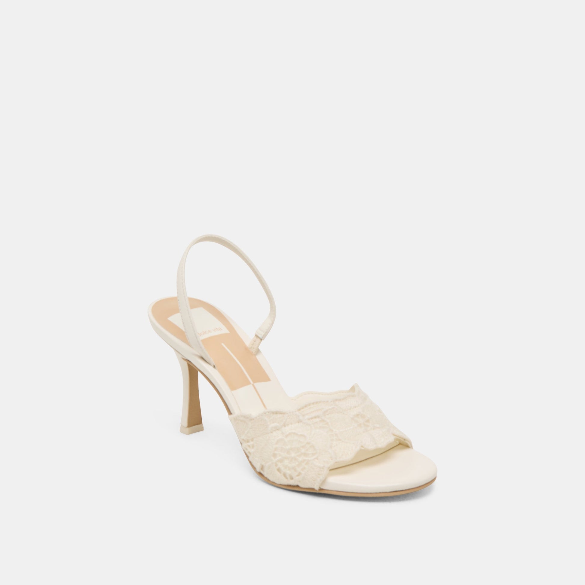 LARRA HEELS WHITE CROCHET Dolce Vita