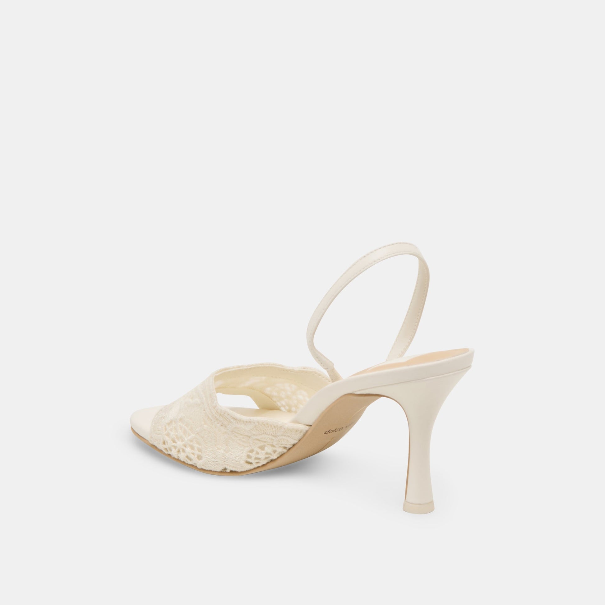 LARRA HEELS WHITE CROCHET Dolce Vita