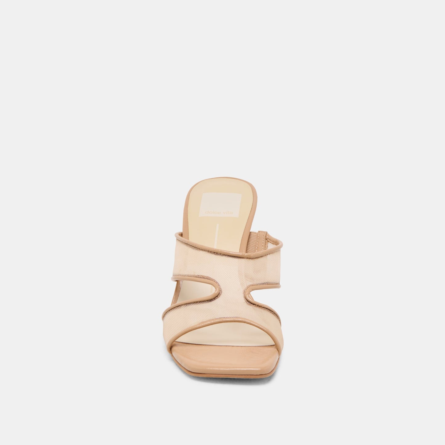 Gitel Light Tan Mesh Heels Dolce Vita