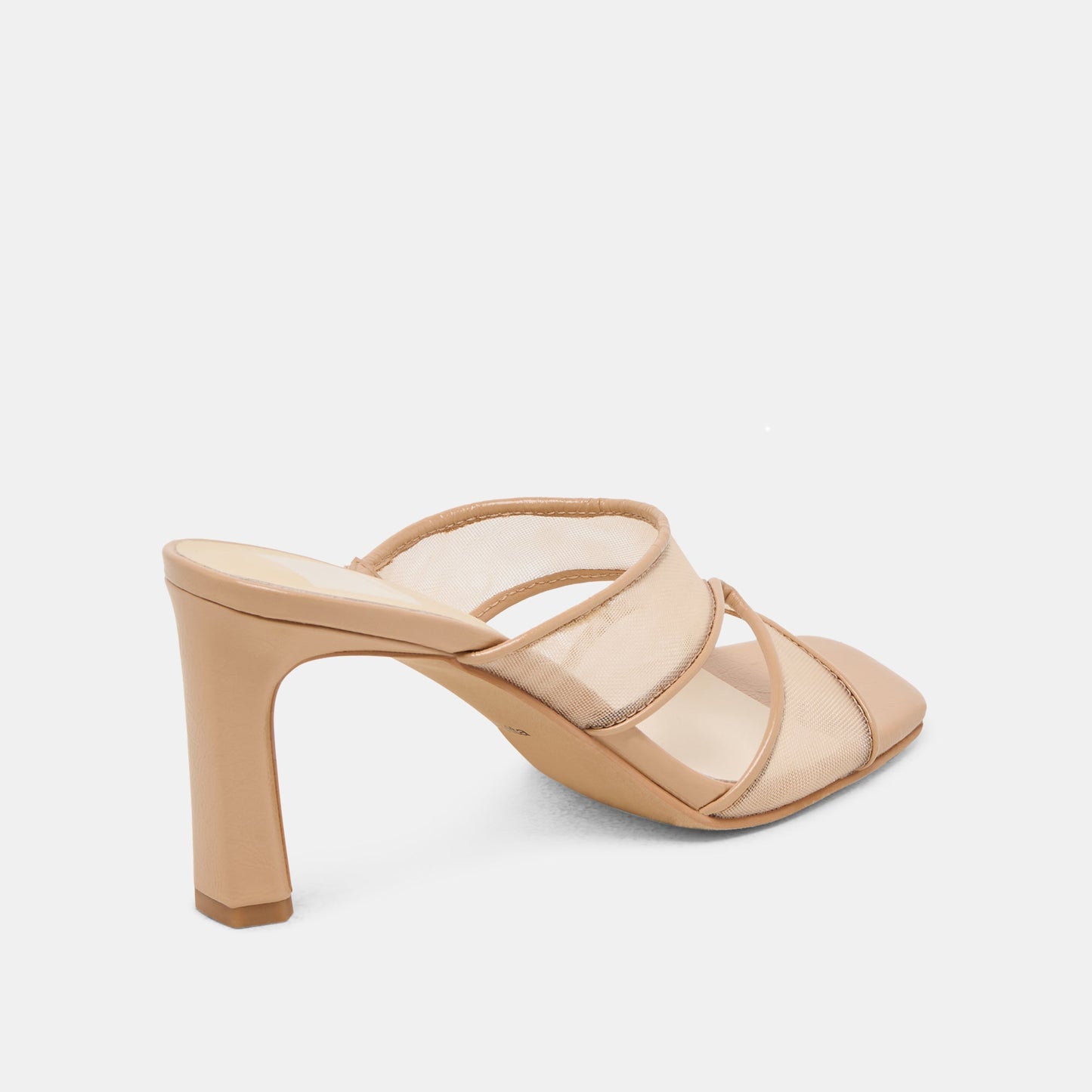 Gitel Light Tan Mesh Heels Dolce Vita