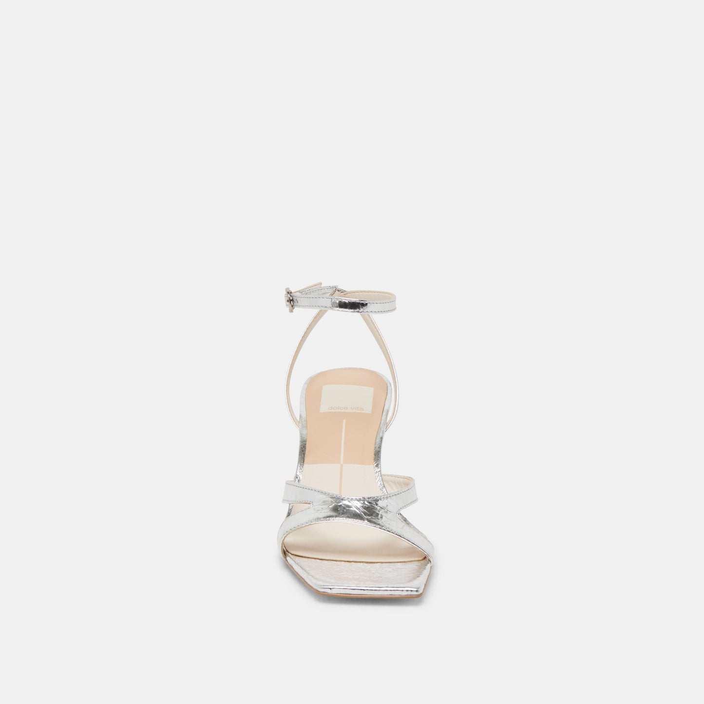 BECKI HEELS SILVER DISTRESSED LEATHER Dolce Vita