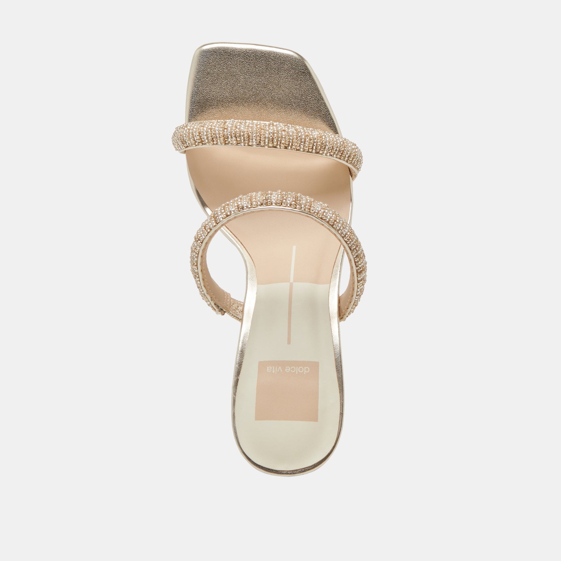 NOLAH HEELS GOLD MULTI BEADS Dolce Vita