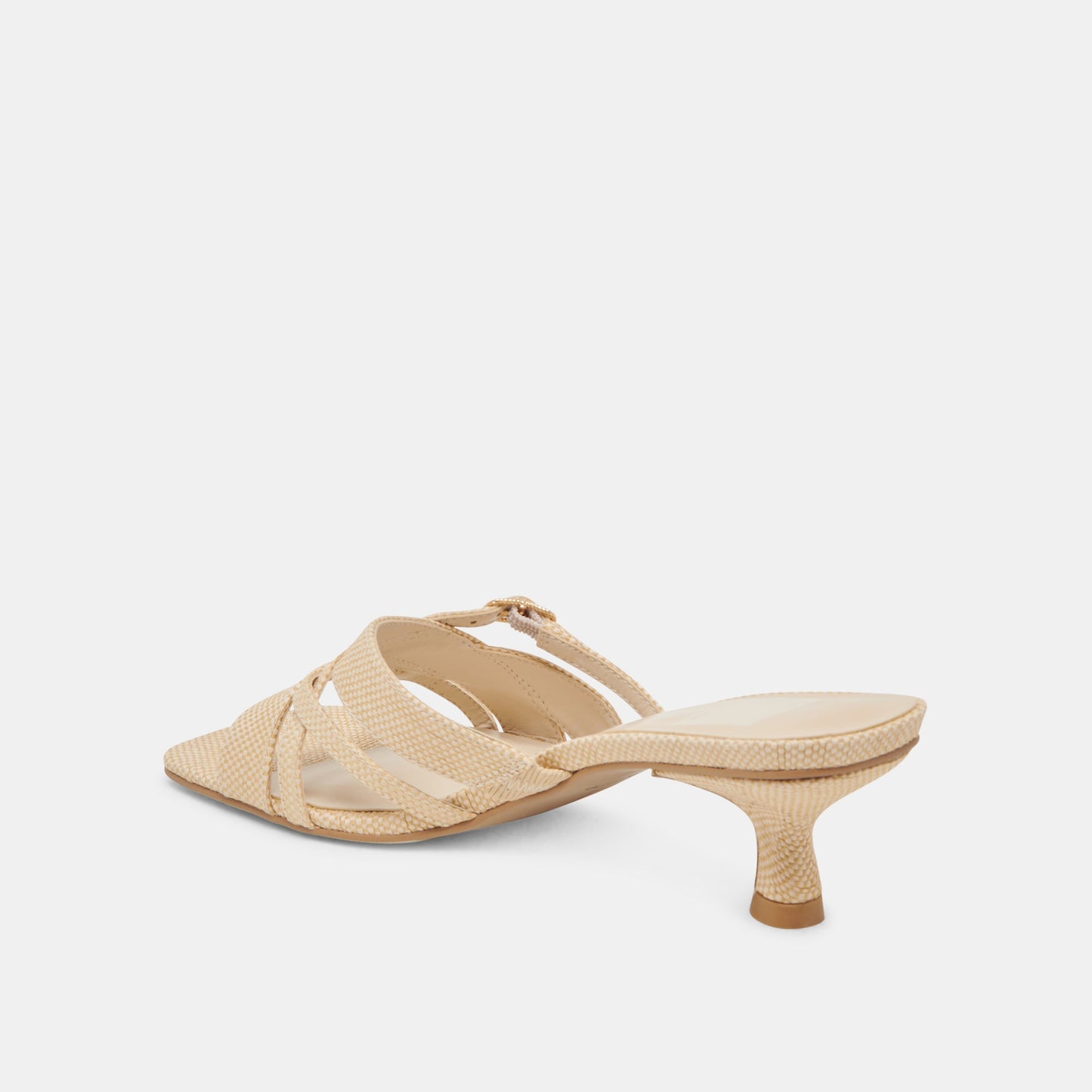 BRYANT HEELS NATURAL WOVEN RAFFIA Dolce Vita