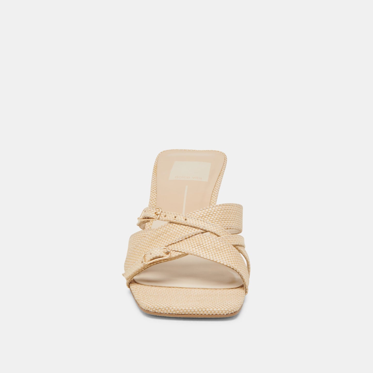 BRYANT HEELS NATURAL WOVEN RAFFIA Dolce Vita