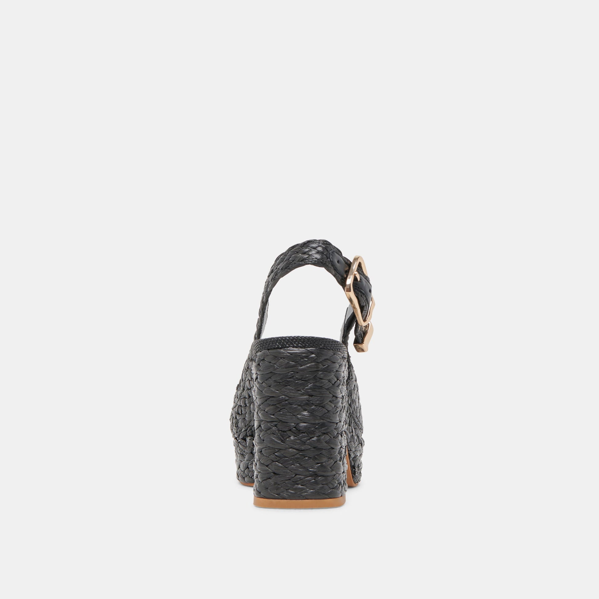 FLORES HEELS ONYX RAFFIA Dolce Vita