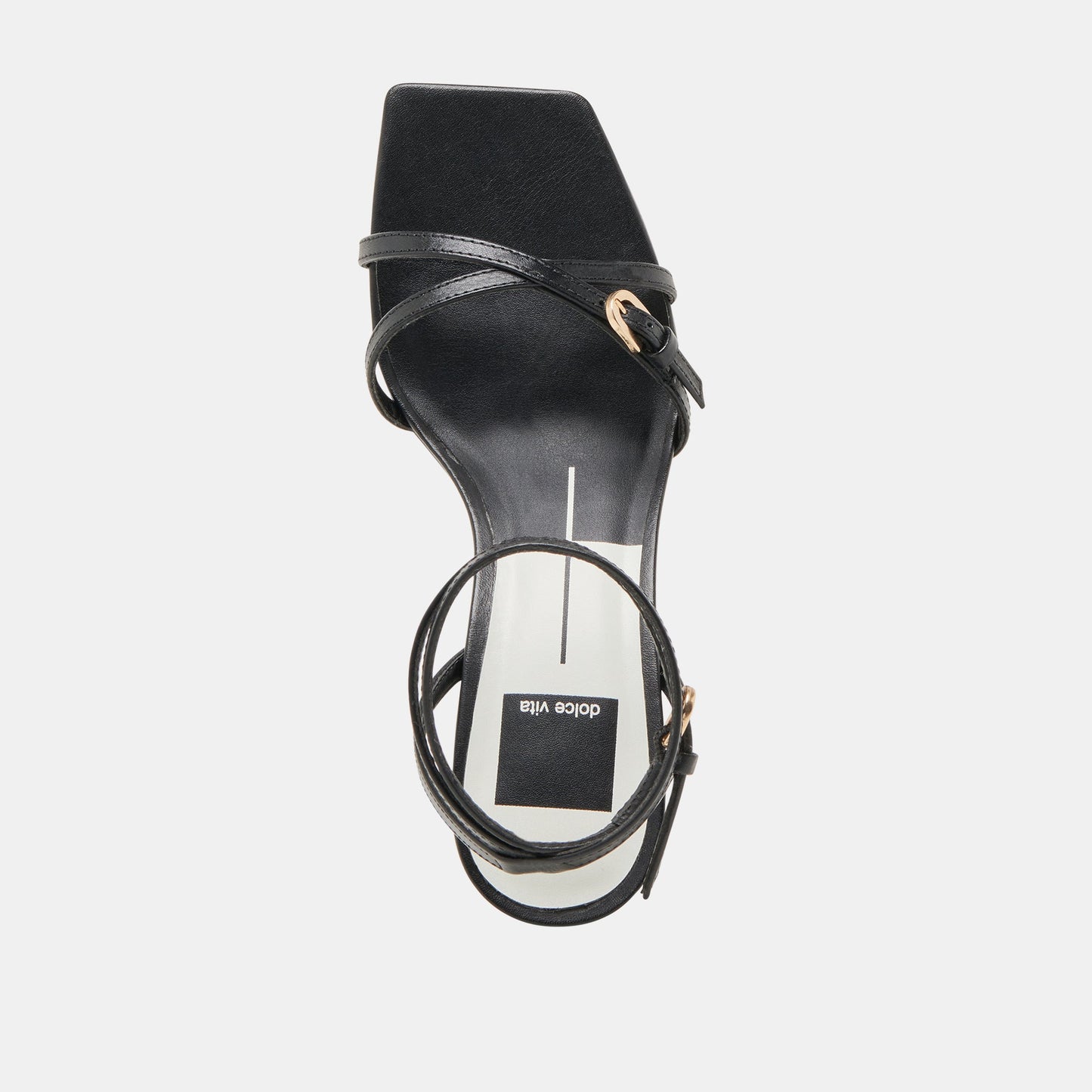 BAMBY HEELS BLACK LEATHER Dolce Vita