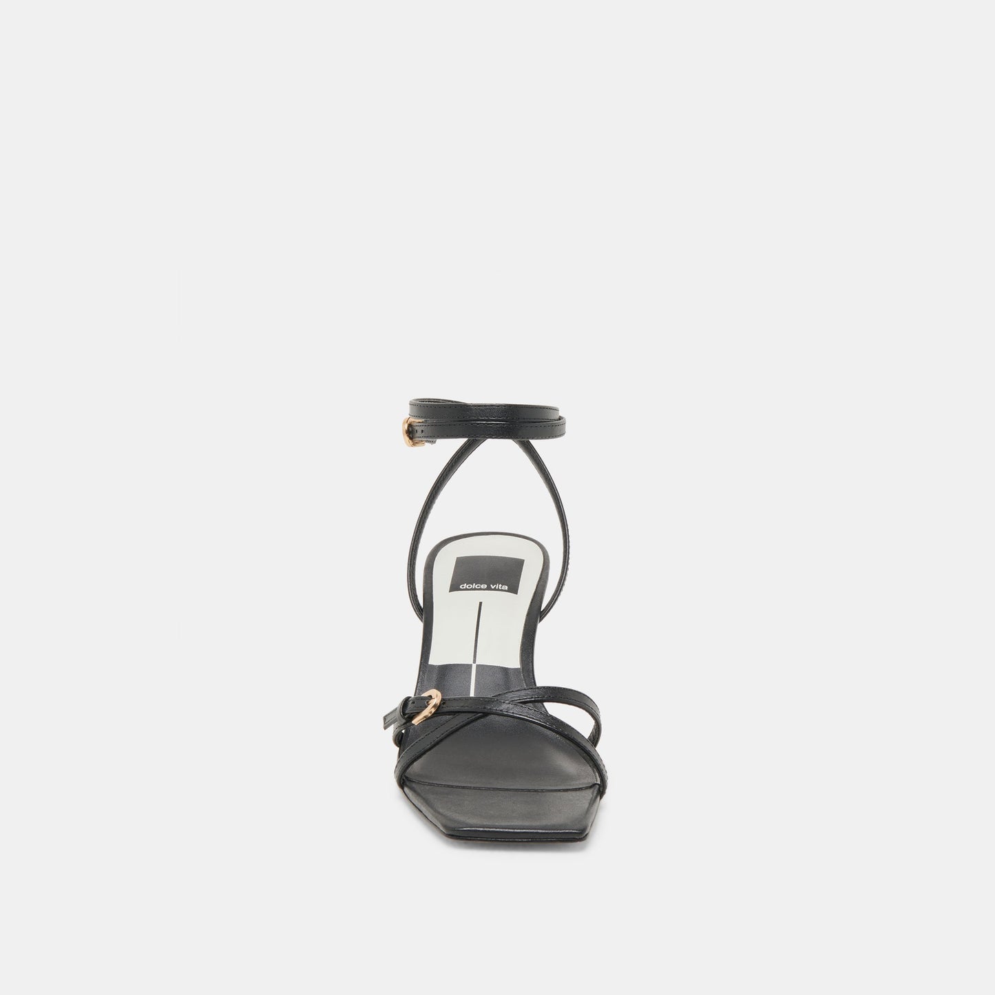 BAMBY HEELS BLACK LEATHER Dolce Vita