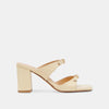 LIGHT YELLOW CRINKLE PATENT