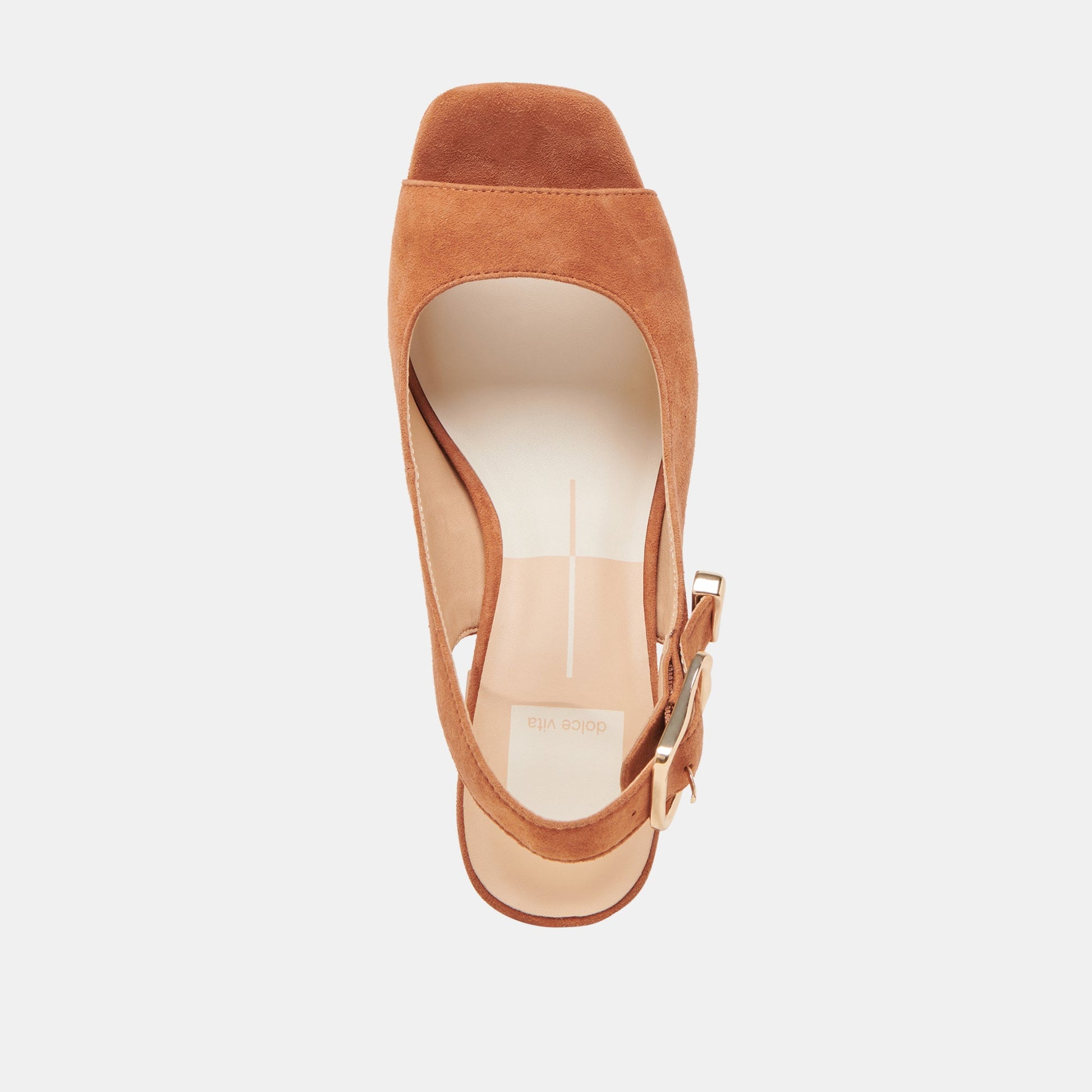 FLORES HEELS CARAMEL SUEDE Dolce Vita