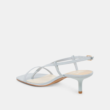 LAURY HEELS ICE BLUE LEATHER Dolce Vita