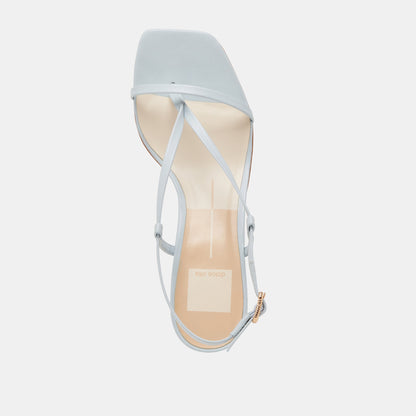 LAURY HEELS ICE BLUE LEATHER Dolce Vita