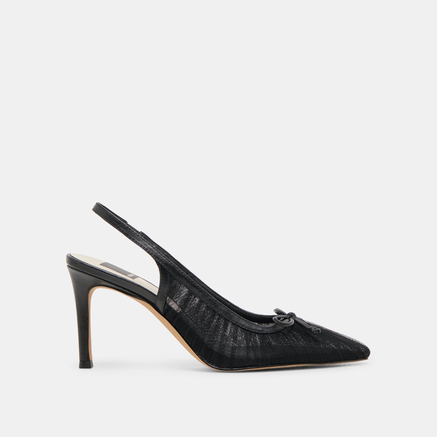Yela Black Tulle Heels Dolce Vita