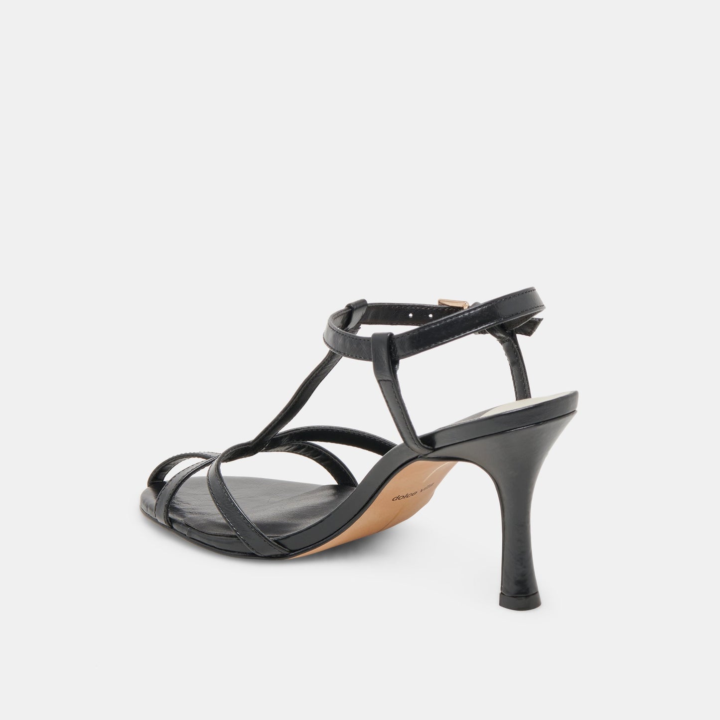 LIANE HEELS MIDNIGHT CRINKLE PATENT Dolce Vita