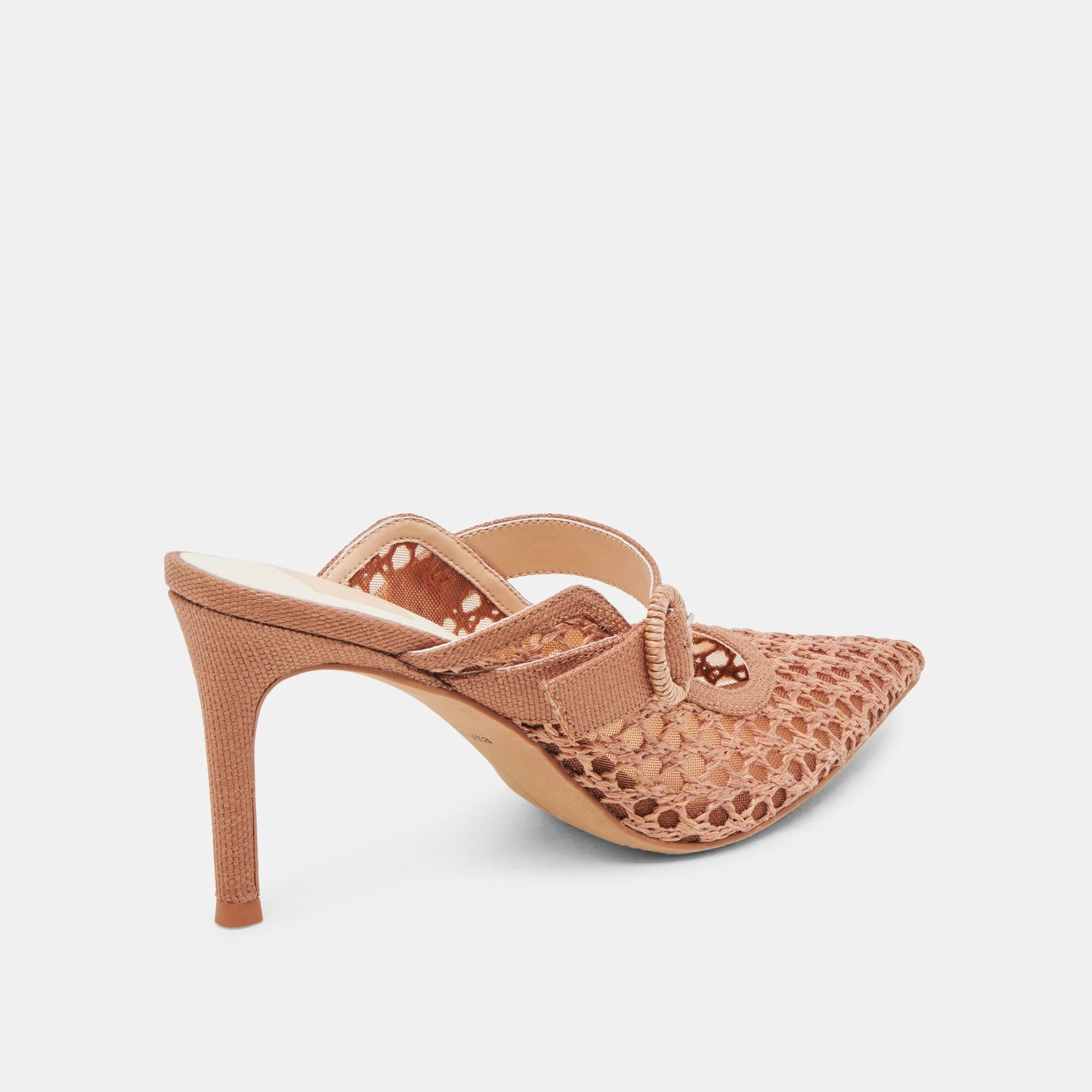 KEEKEE HEELS SADDLE WOVEN RAFFIA Dolce Vita