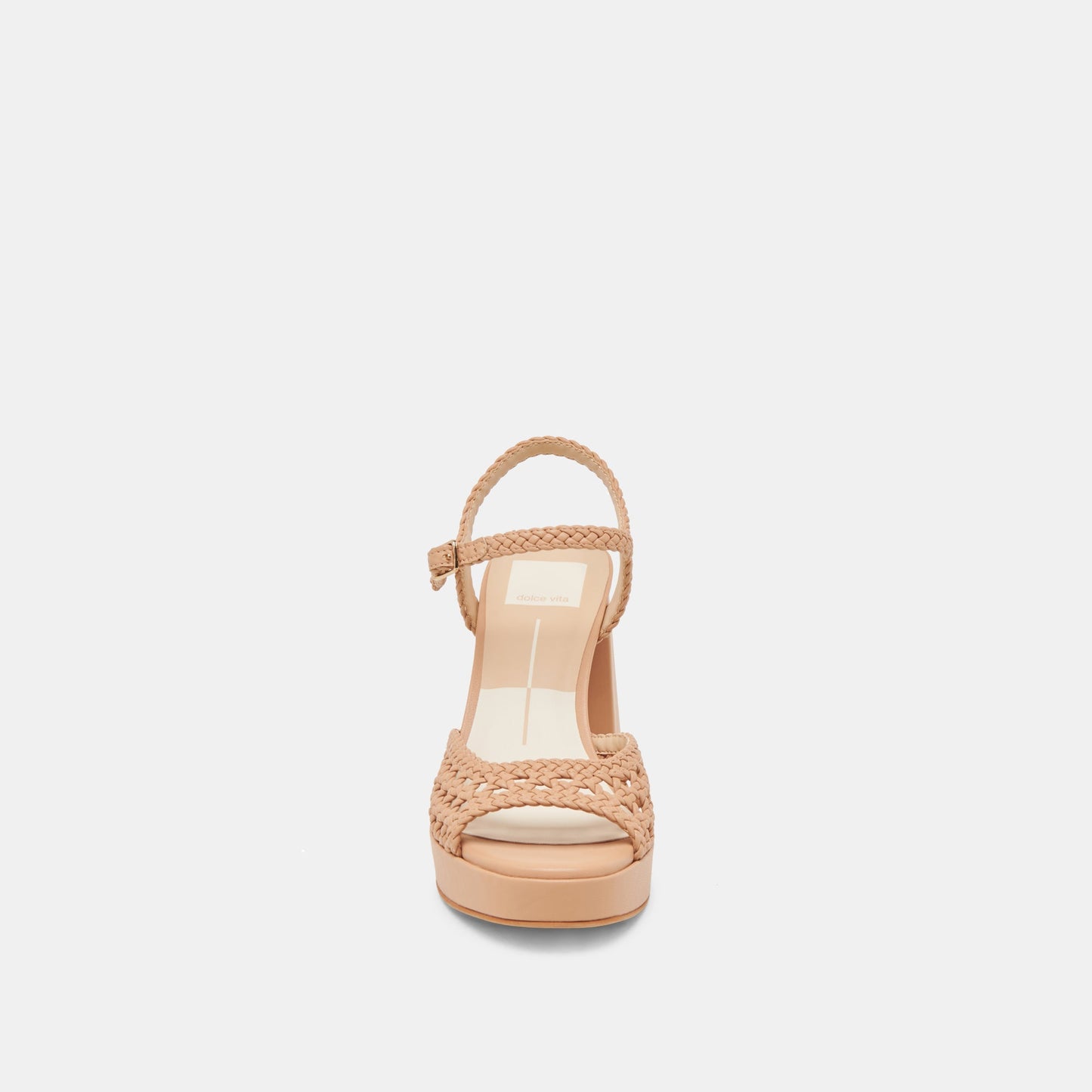 PEYTEN WIDE HEELS CAFE WOVEN STELLA Dolce Vita