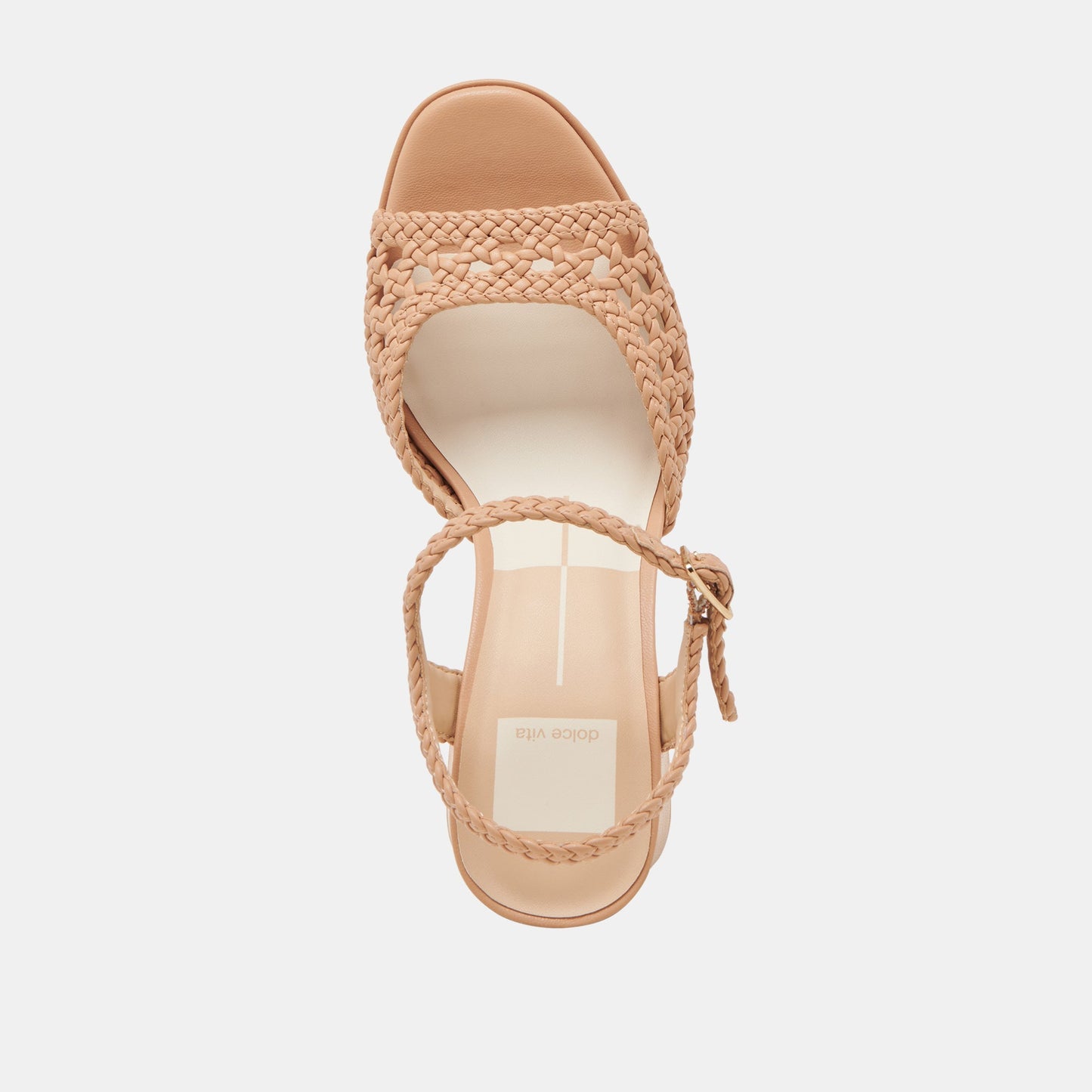 PEYTEN WIDE HEELS CAFE WOVEN STELLA Dolce Vita