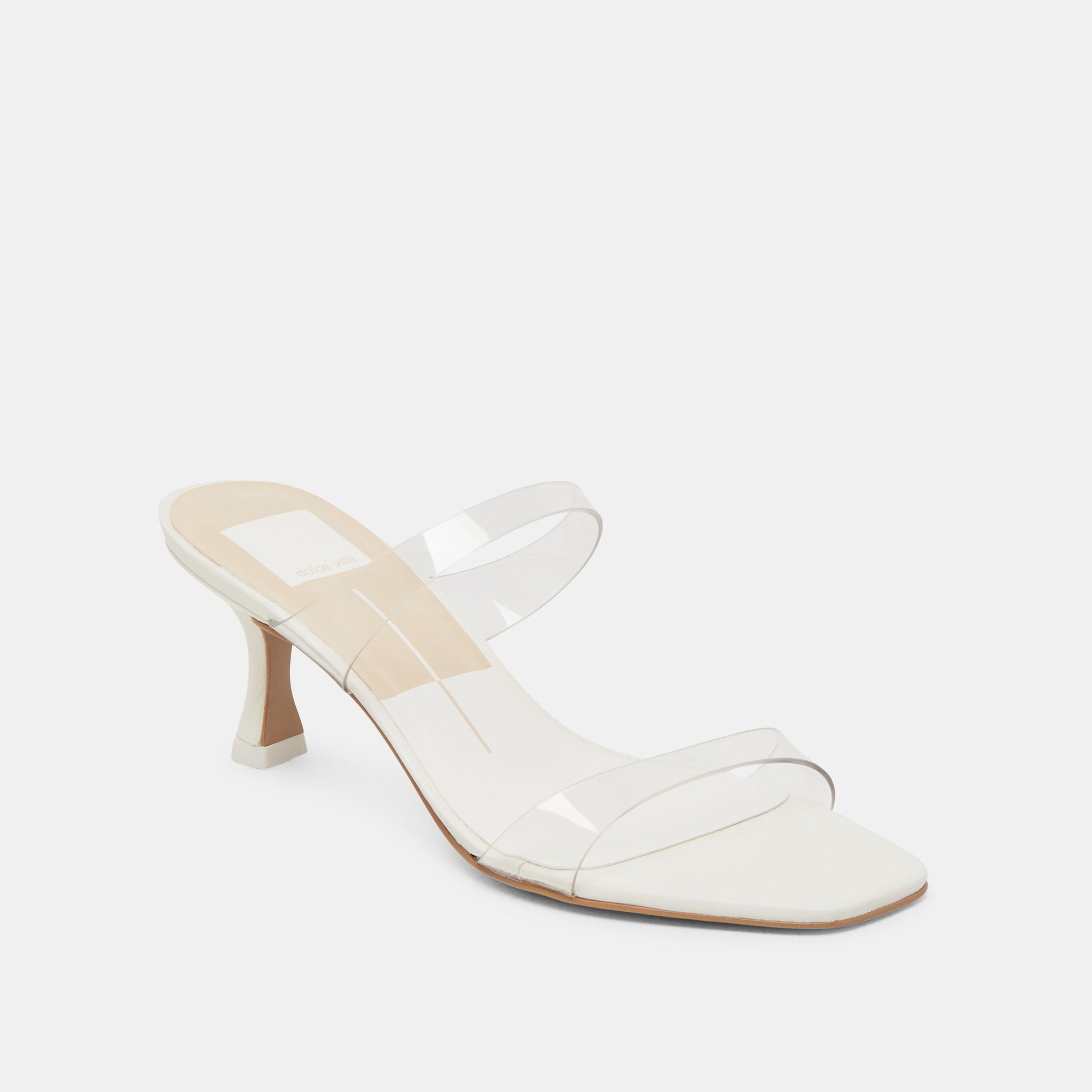 Genora Crystal Vinyl Heels Dolce Vita