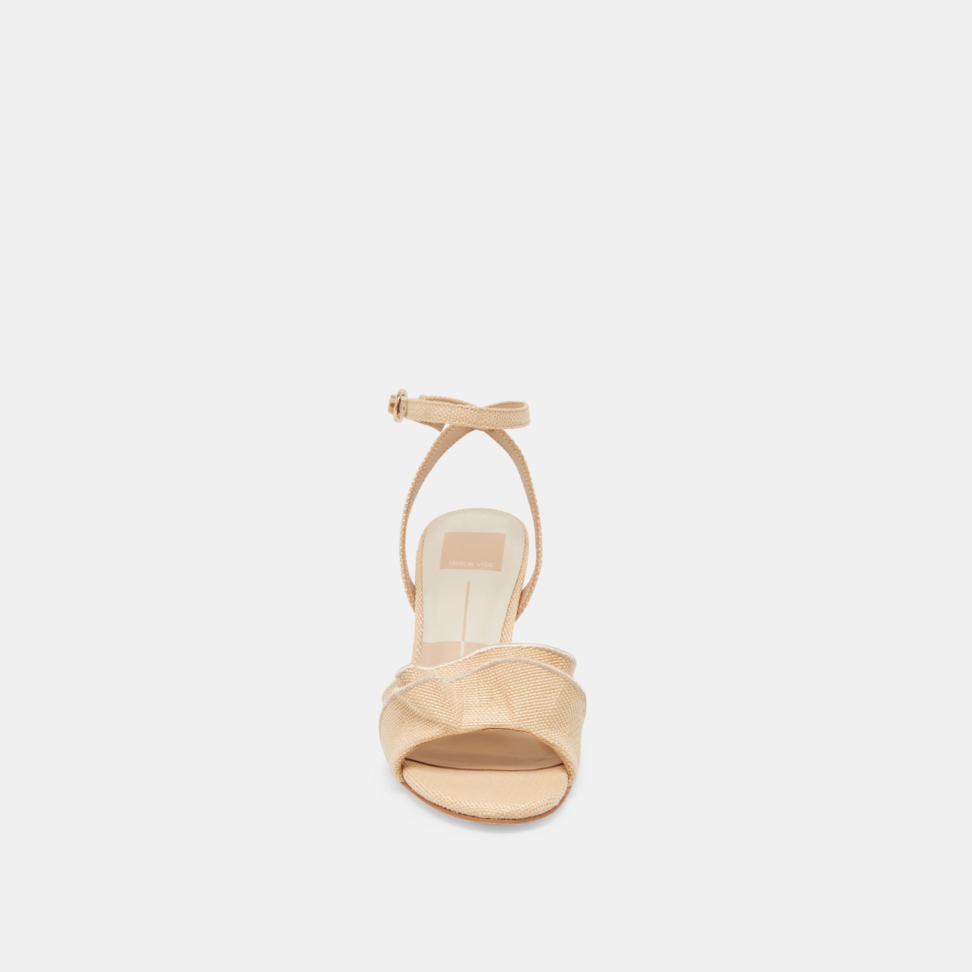 LUNETE HEELS LT NATURAL WOVEN RAFFIA Dolce Vita