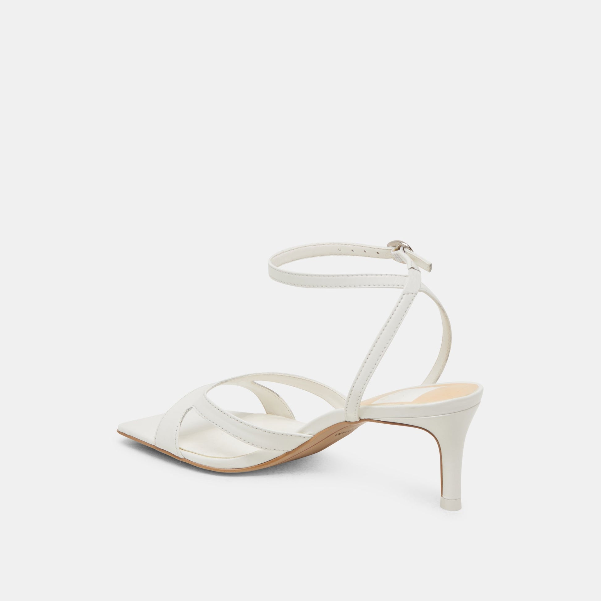 BECKI HEELS TRUE WHITE LEATHER Dolce Vita