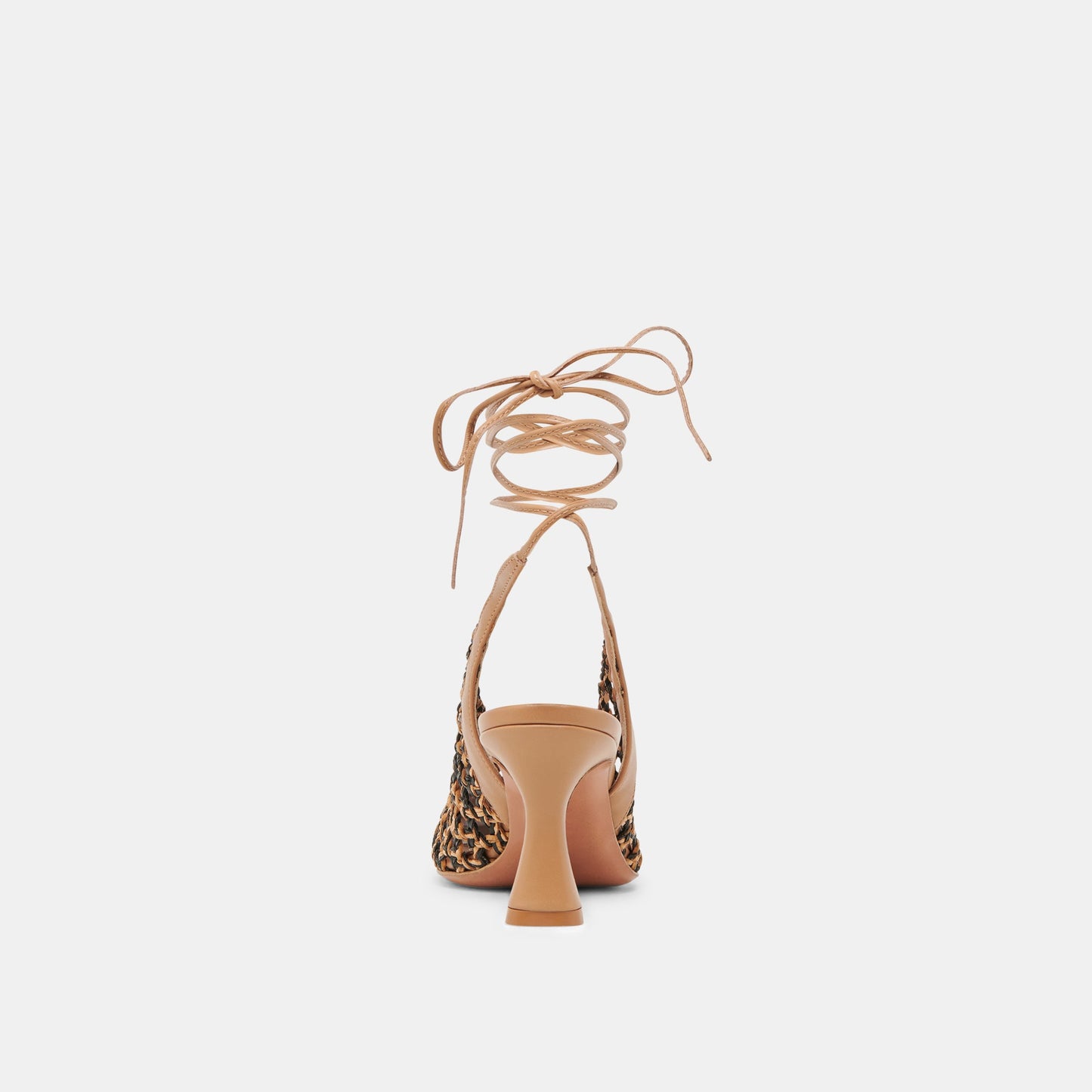 GESICA HEELS BLACK NATURAL WOVEN Dolce Vita