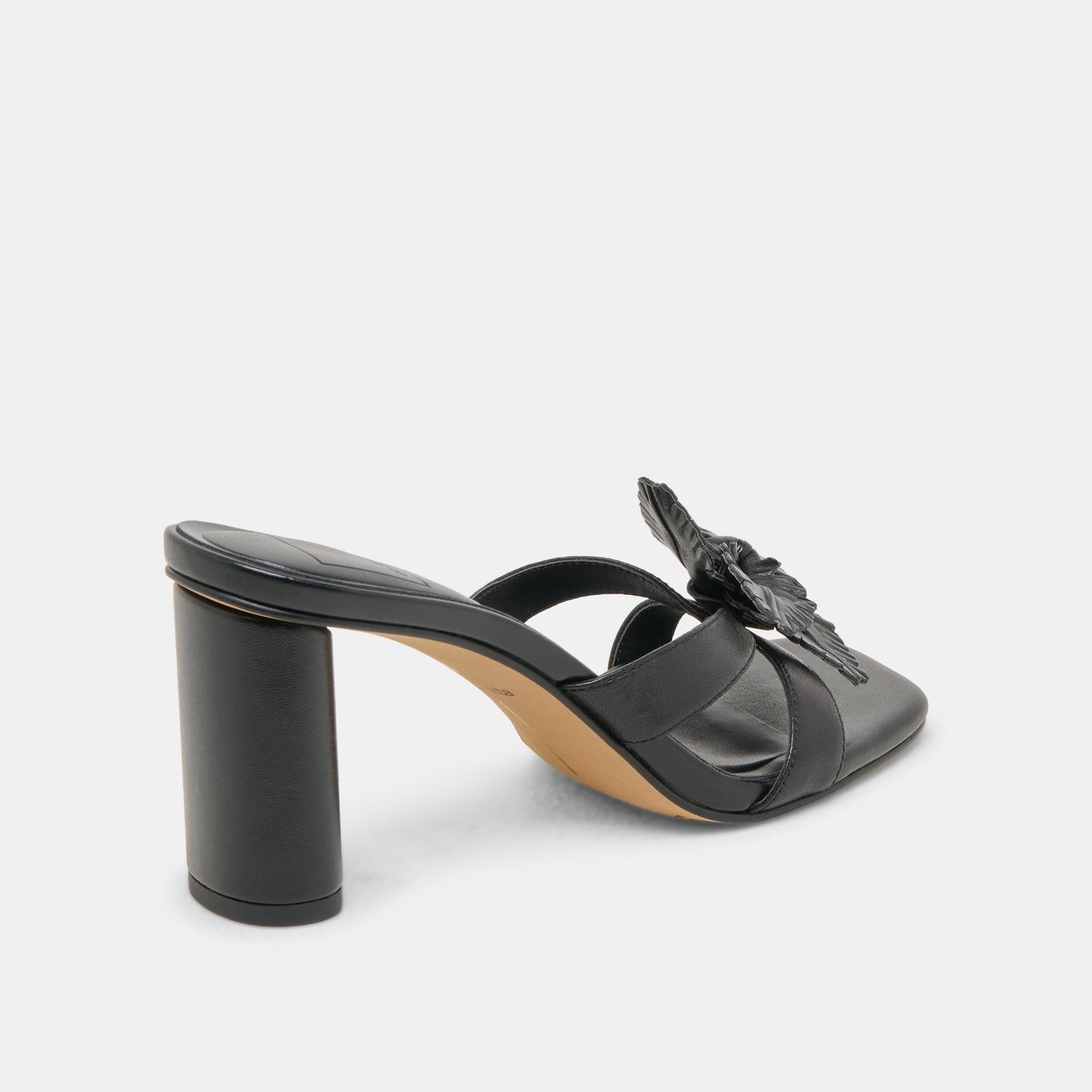 Nikil Black Leather Heels Dolce Vita