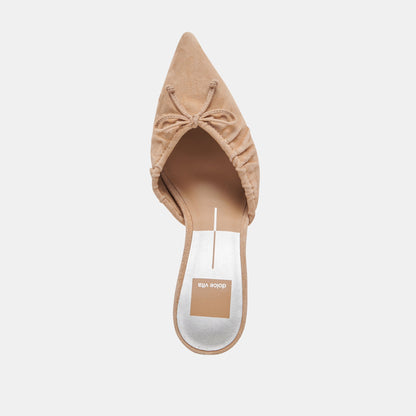 KAIRI HEELS CAMEL SUEDE Dolce Vita