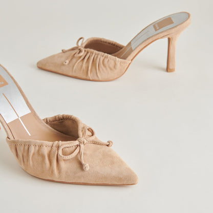 KAIRI HEELS CAMEL SUEDE Dolce Vita