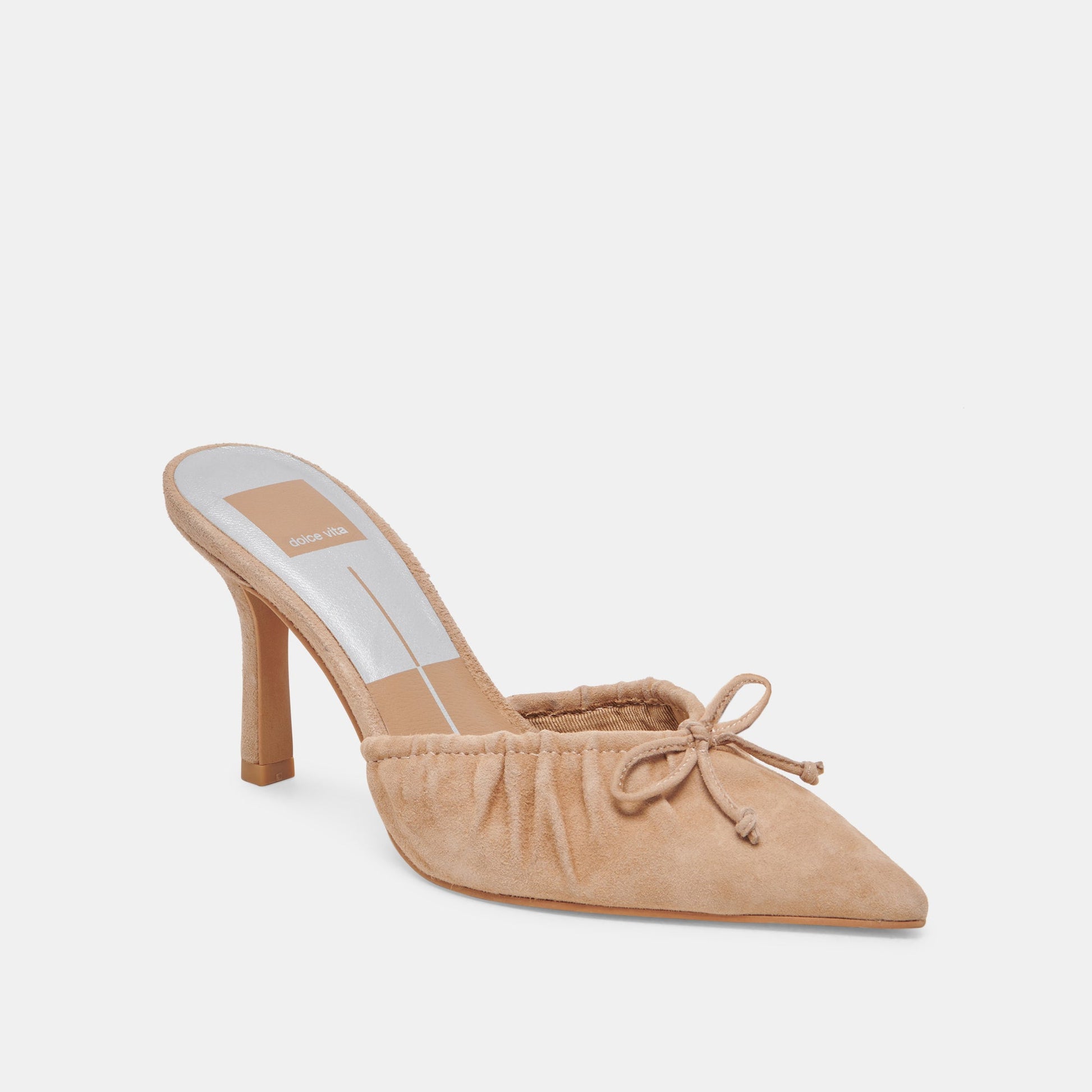 KAIRI HEELS CAMEL SUEDE Dolce Vita