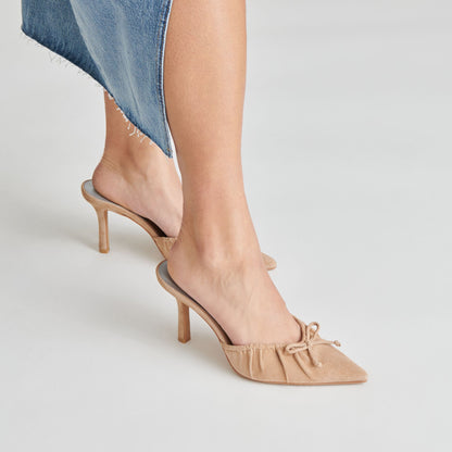 KAIRI HEELS CAMEL SUEDE Dolce Vita