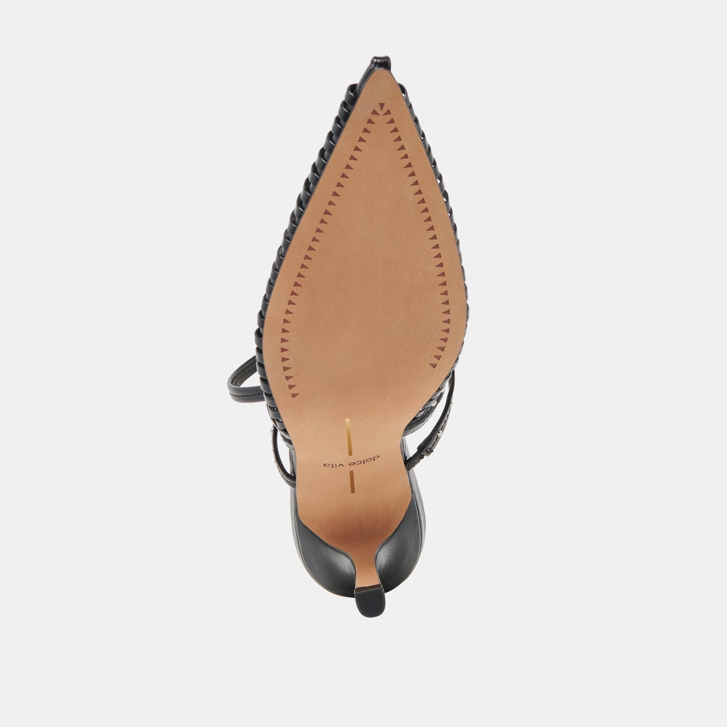 HENSAL HEELS MIDNIGHT CRINKLE PATENT Dolce Vita