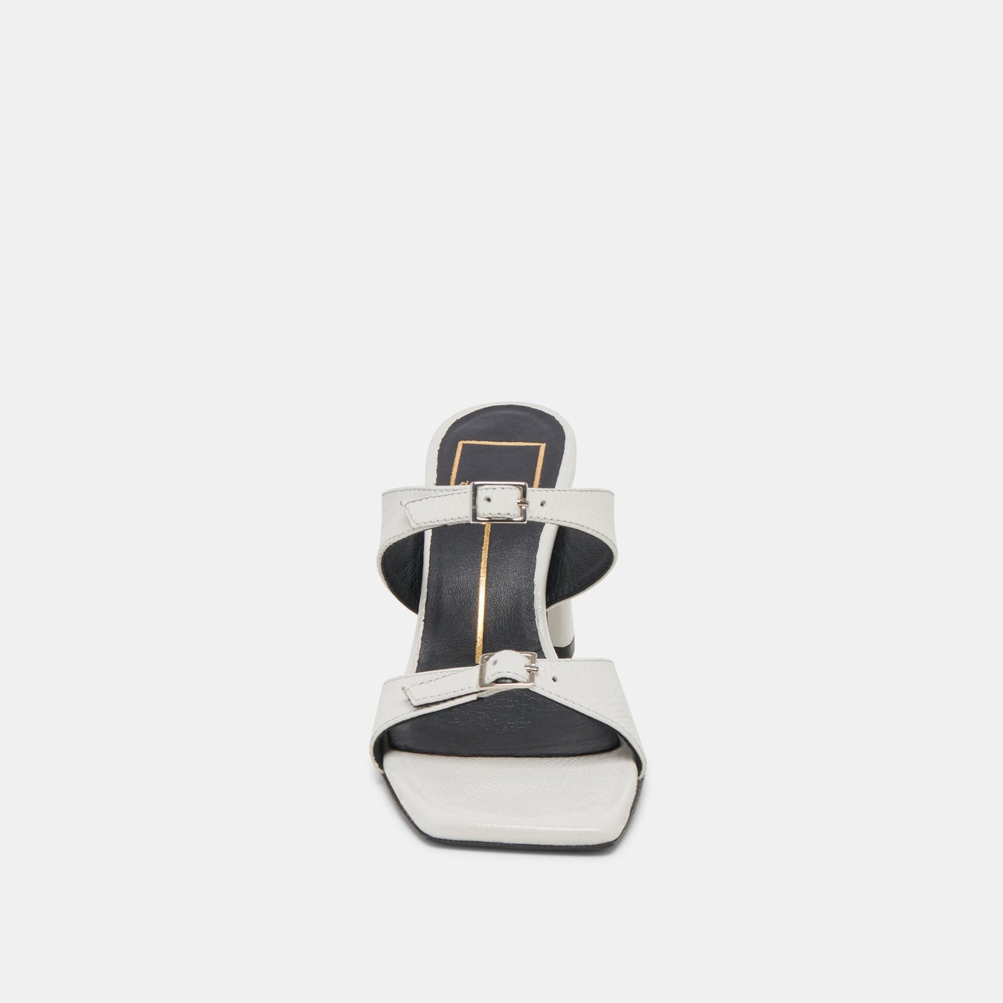 SHANE HEELS OFF WHITE CRINKLE PATENT Dolce Vita
