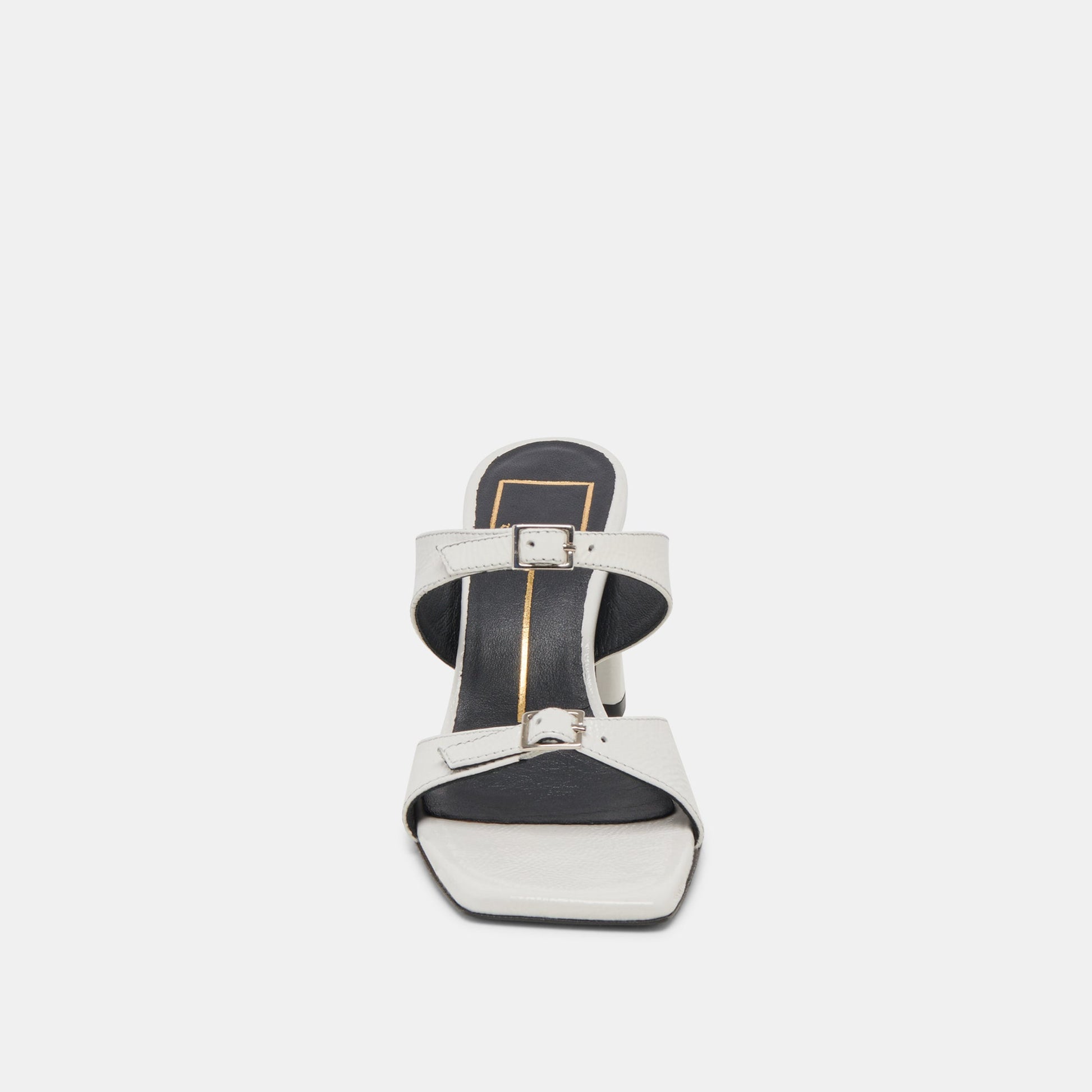 SHANE HEELS OFF WHITE CRINKLE PATENT Dolce Vita