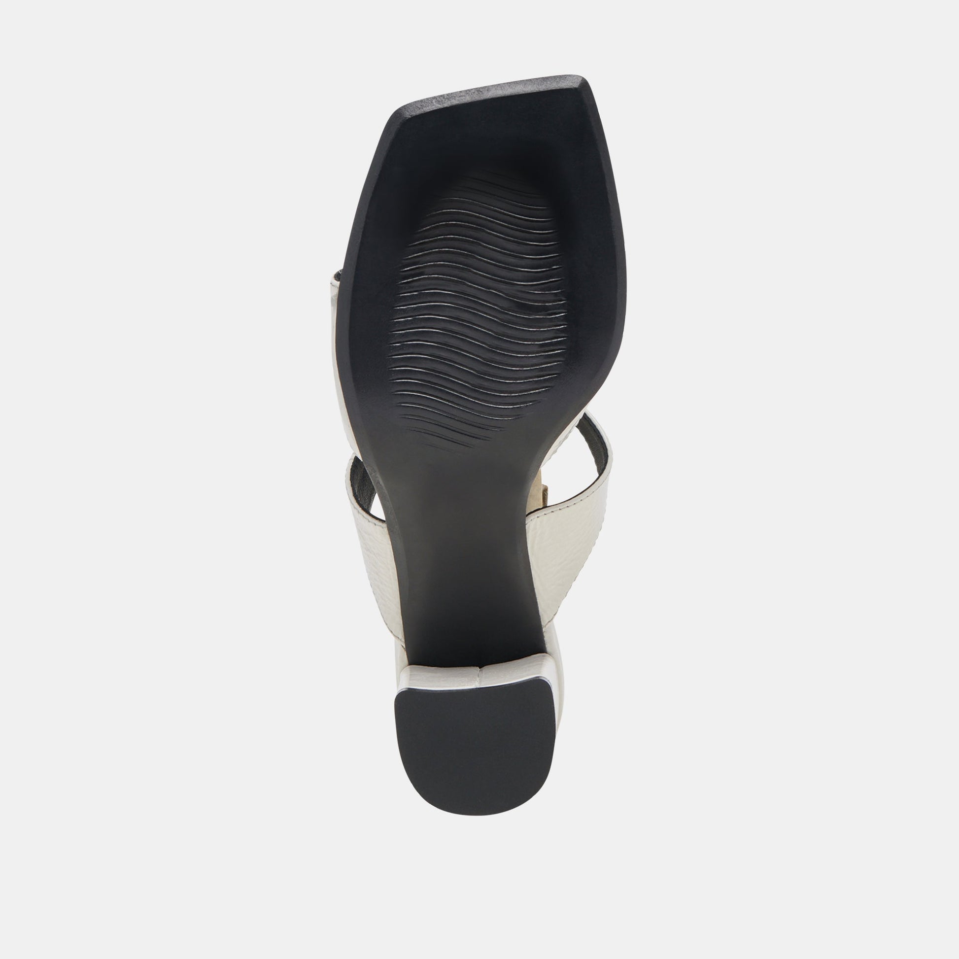 SHANE HEELS OFF WHITE CRINKLE PATENT Dolce Vita