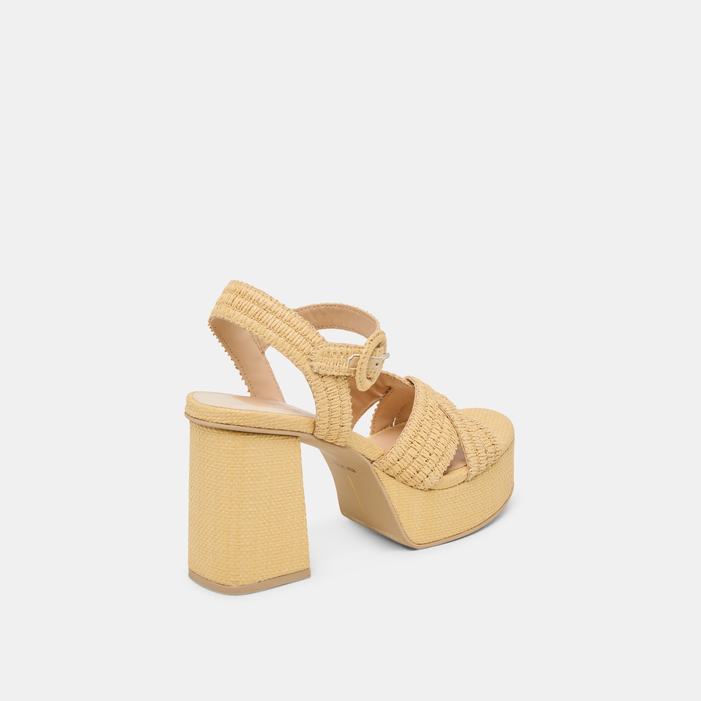 Bety Lt Natural Raffia Heels Dolce Vita