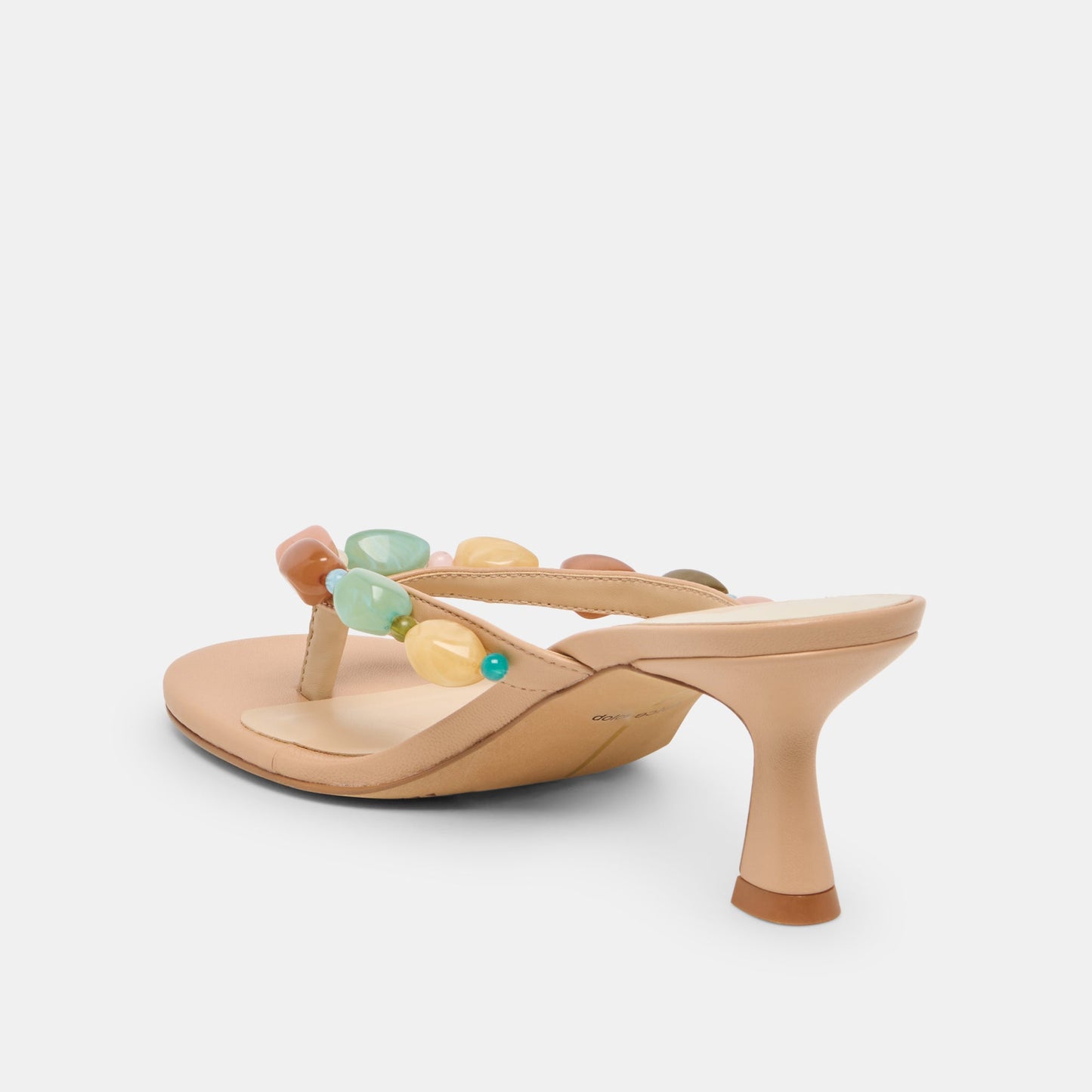 Daksie Cafe Leather Heels Dolce Vita