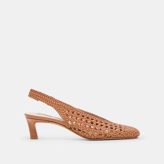 Fawne Saddle Woven Stella Heels Dolce Vita