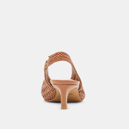 Fawne Saddle Woven Stella Heels Dolce Vita