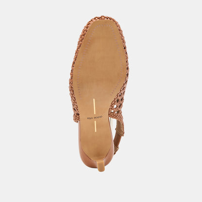 Fawne Saddle Woven Stella Heels Dolce Vita