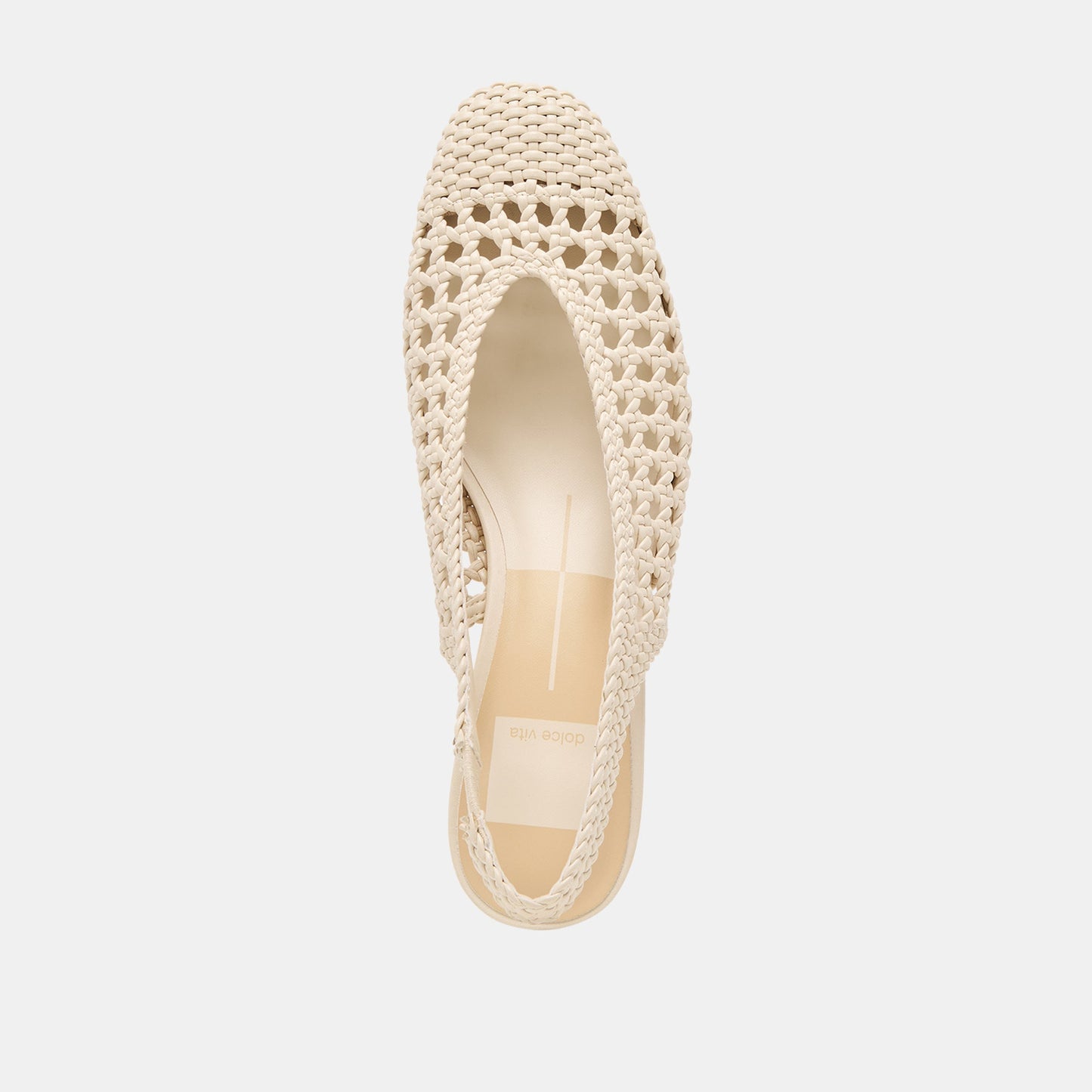 Fawne Creme Woven Stella Heels Dolce Vita