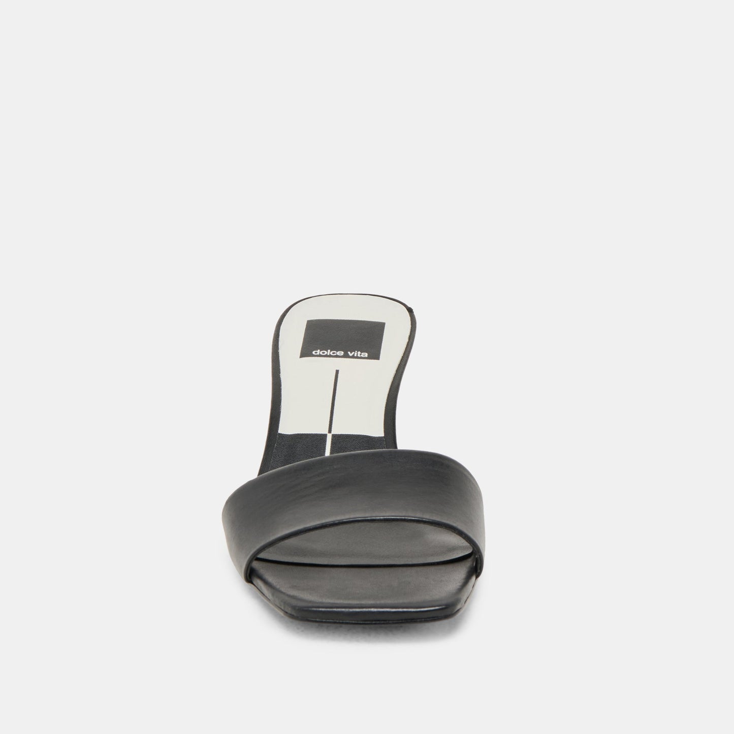 Rexa Black Leather Heels Dolce Vita